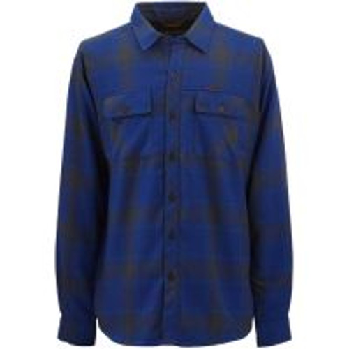 Grundens Kodiak Long Sleeve Shirts - Ombre Sodalite - Medium 47bde7ae3dd0bf7dd4cb8d49cc7f1575