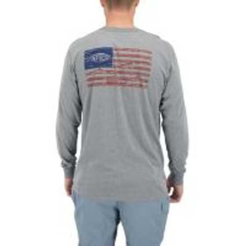 Aftco Wavy Long Sleeve - Graphite Heather -Large 7b45a7071900e456978cedaa96663d9c