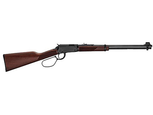 Henry Classic Large Loop Lever Action Rimfire Rifle 22 Winchester Magnum Rimfire (WMR) 19" Barrel Blued and American Walnut 931340