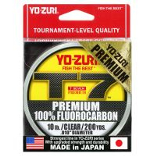 Yo-Zuri T7 Premium Fluorocarbon - 200yds - 10lb 4e797b07303c6d2afe4ae97f3cda2fe3