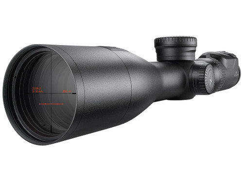 Swarovski dS Digital Rifle Scope 40mm Tube 5-25x 52mm Side Focus First Focal 4A-I Reticle Matte Demo 877003