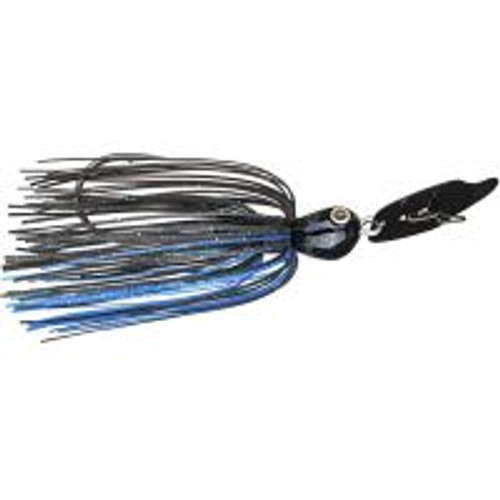 Strike King Thunder Cricket Bladed Jig - 3/8oz - Black/Blue 50188a85f026874923d454740e46e5a4