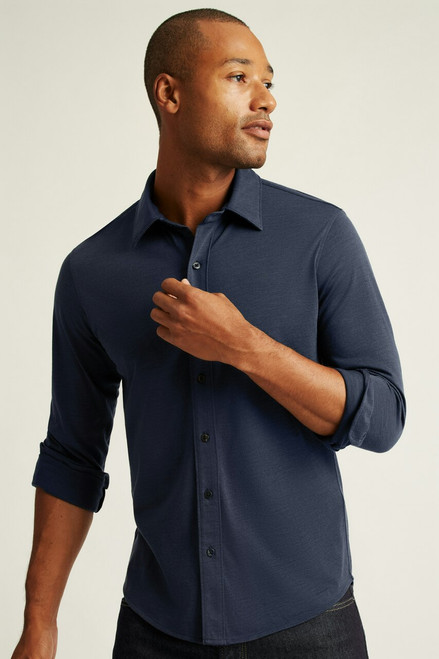 Performance Merino Shirt 3757-navy heather