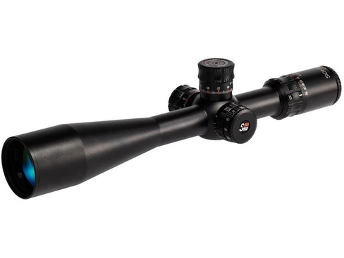 Sightron SIII PLR Rifle Scope 30mm Tube 6-24x50mm Zero Stop Side Focus Illuminated MOA-H Reticle Matte 648682