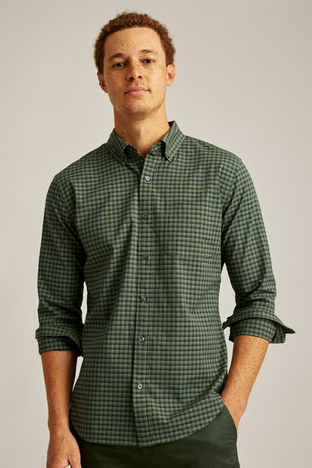 Everyday Shirt CSHRT00586-navy olive plaid