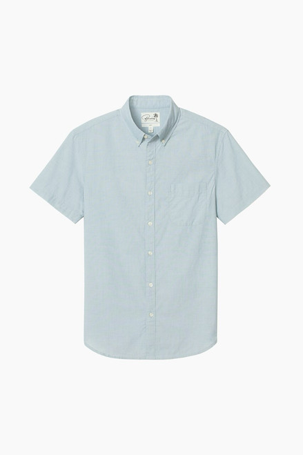 Riviera Short Sleeve Shirt CSHRT00481-palm green end on end