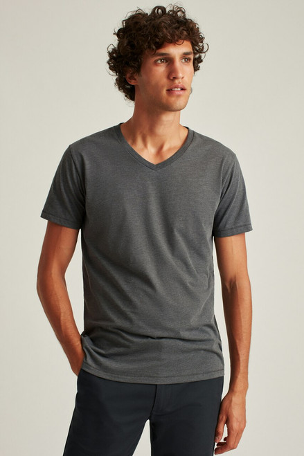 Soft Everyday Tee 2428-heather faded black