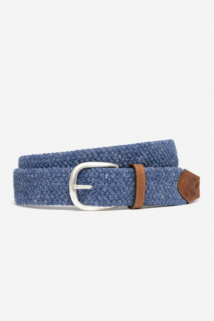 The Clubhouse Stretch Belt BGOLF00015-navy marl