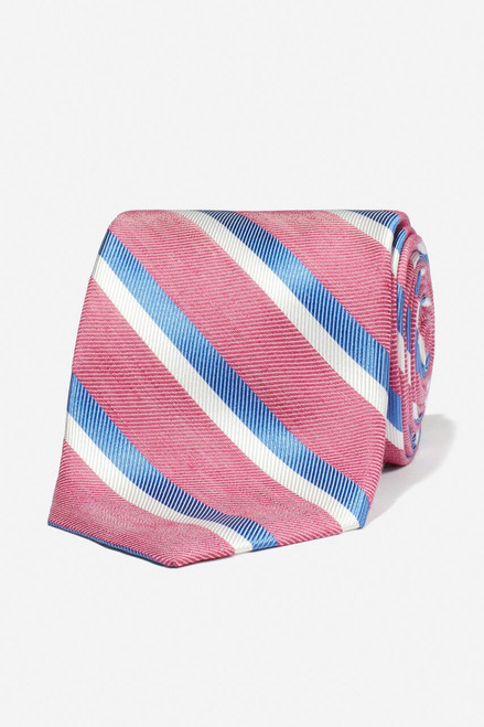 Premium Necktie ACCES00222-pink multi stripe