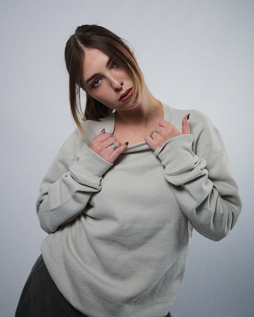 Basics Unisex Mikina Creme