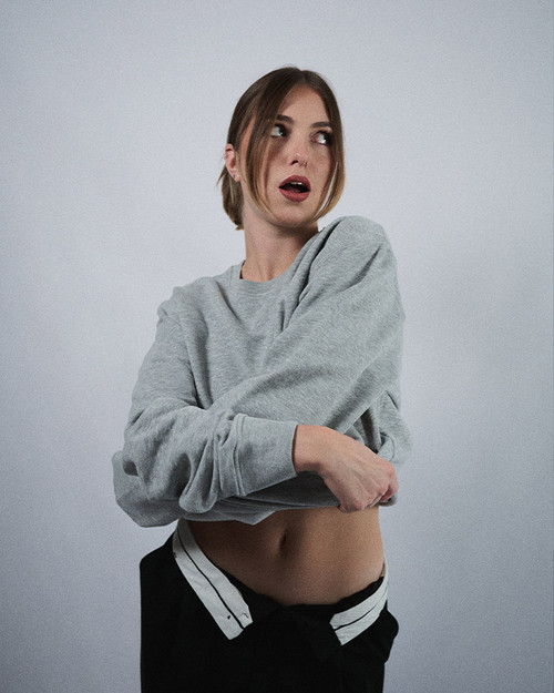Basics Unisex Mikina Grey