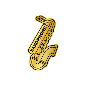 Saxophone Sticker