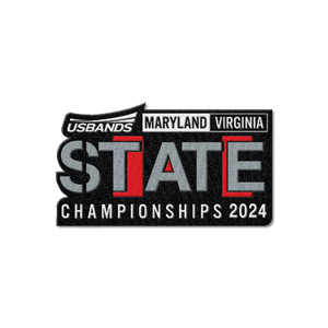 2024 USBands Maryland-Virginia State Championships Patch 2024 USBands Maryland-Virginia State Championships Patch