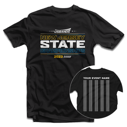 2023 USBands New Jersey State Championships T-Shirt