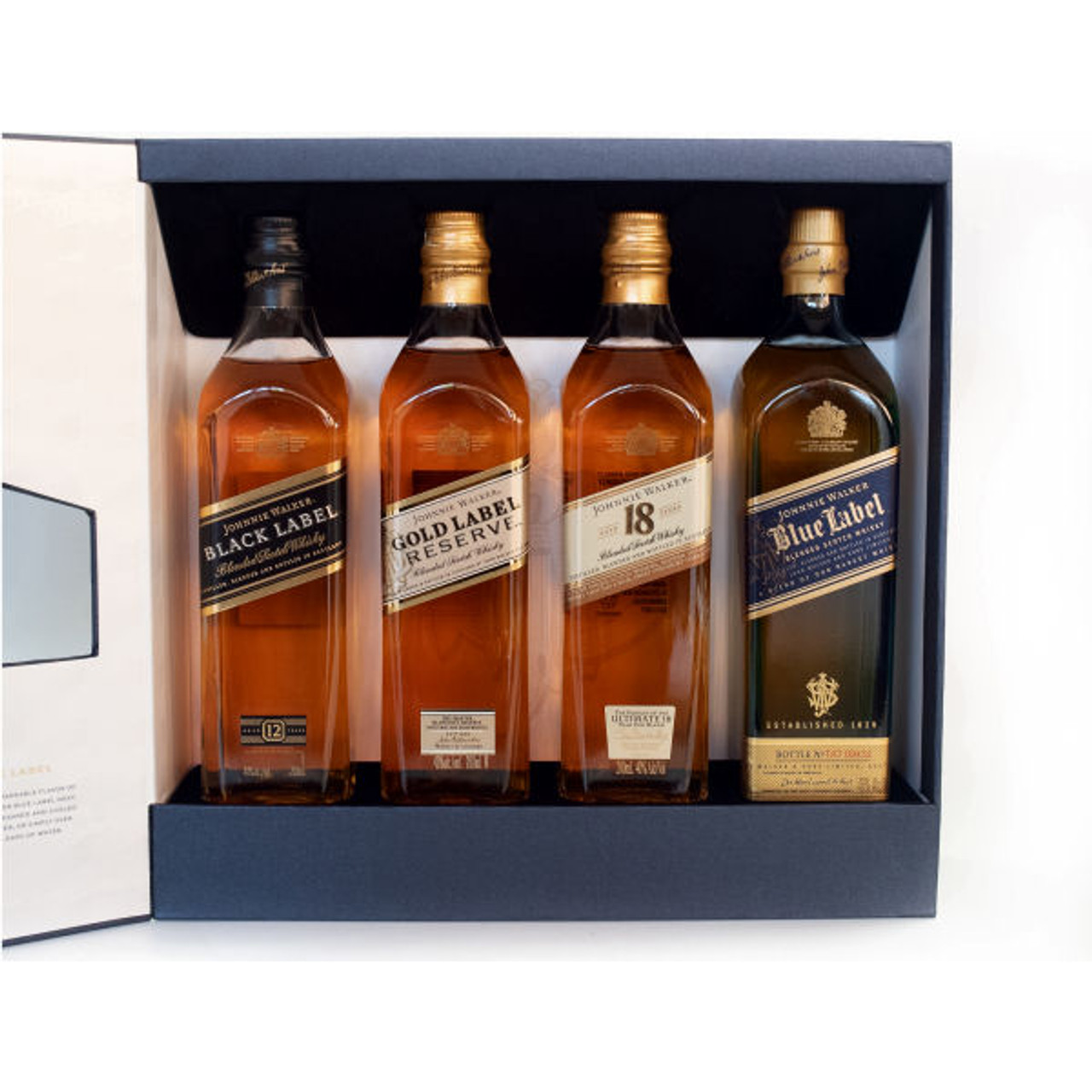 ジョニーウォーカー  ザコレクション スコッチウイスキー 200ml 4本セット Amazon.co.jp: 【ギフト・4種セット】ジョニーウォーカー