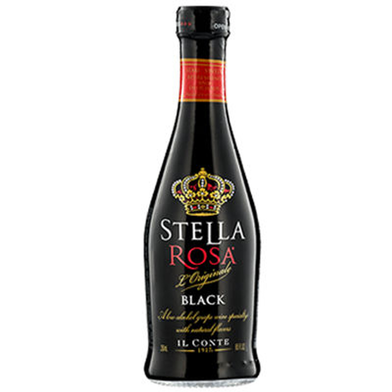 Il Conte D Alba Stella Rosa L Originale Black 187ml