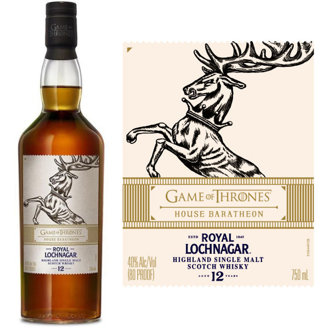 Royal Lochnagar Game Of Thrones House Baratheon 12 Year Old