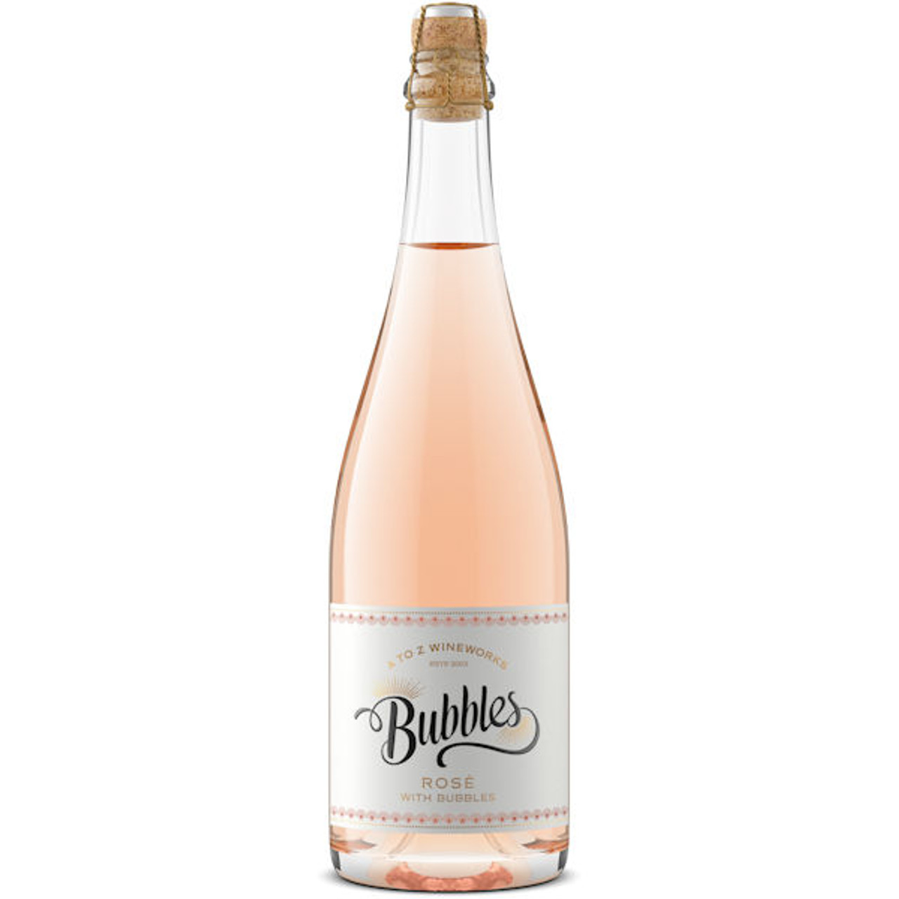 A To Z Wineworks Bubbles Oregon Rose Wine Nv