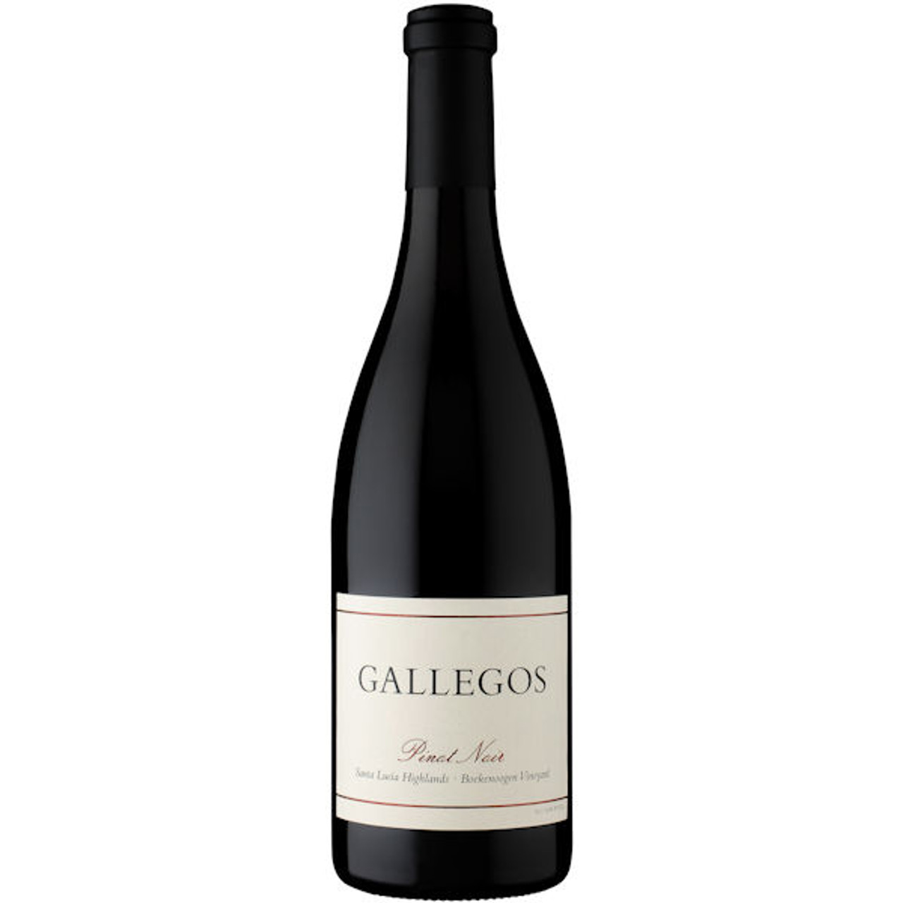 Gallegos Boekenoogen Vineyard Santa Lucia Highlands Pinot Noir