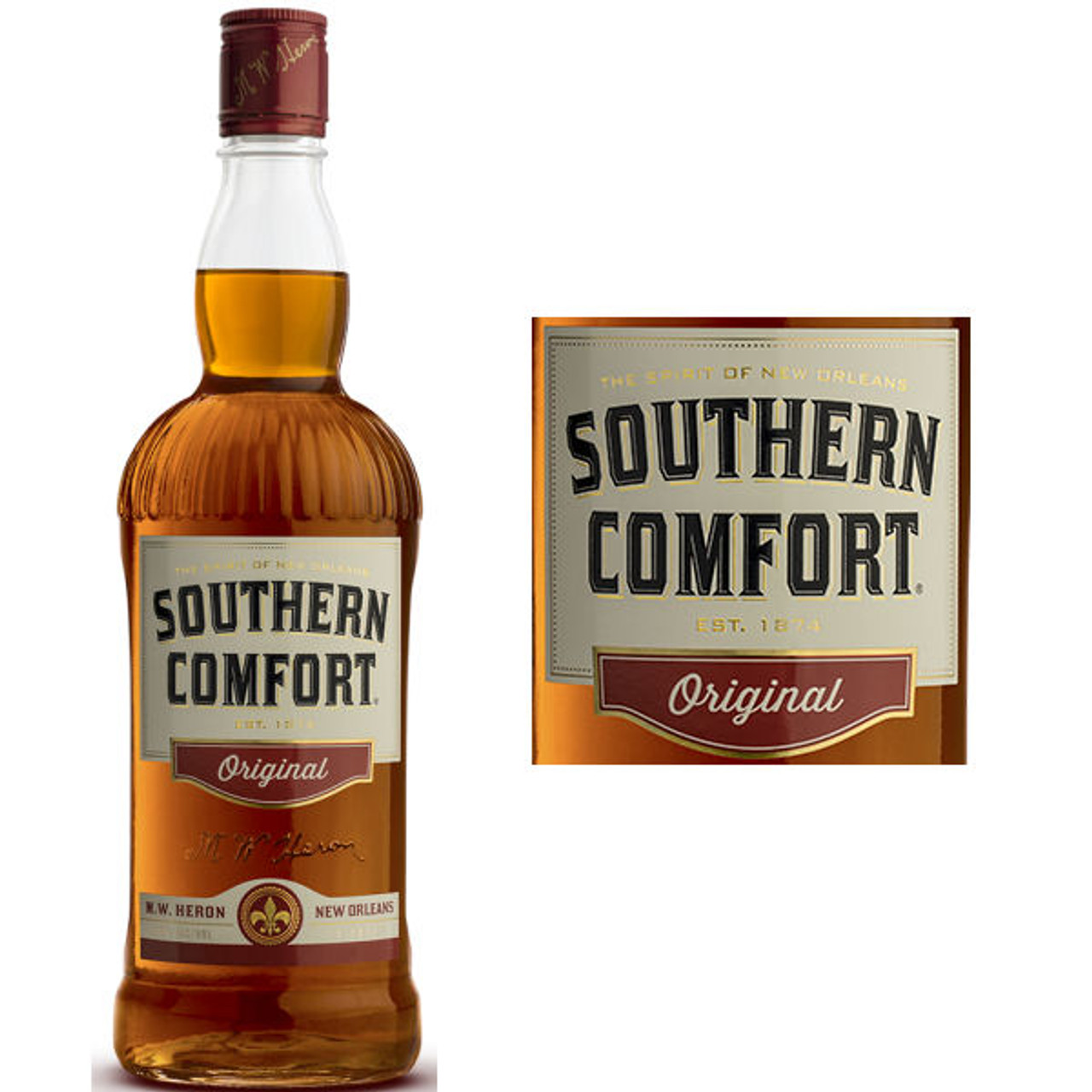 Southern Comfort Original Whiskey Liqueur 70 Proof 750ml