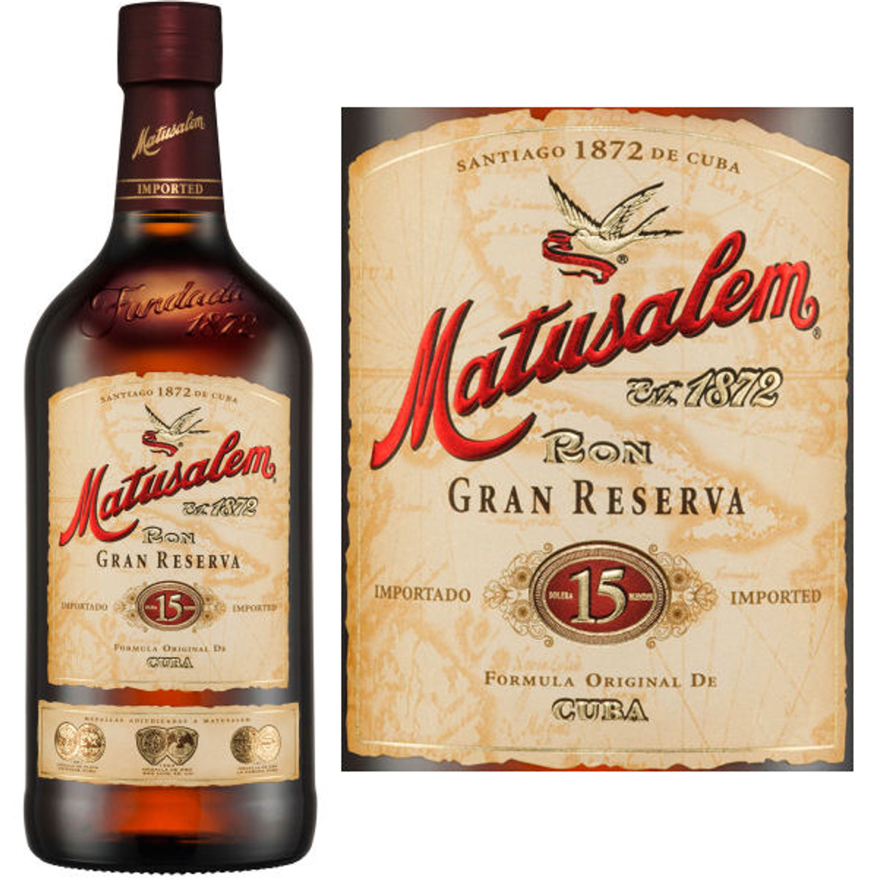 Ron Matusalem Gran Reserva 15 Year Old Rum 750ml