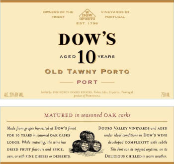 Dow's 10 Year Old Porto Dow's 10 Year Old Porto
