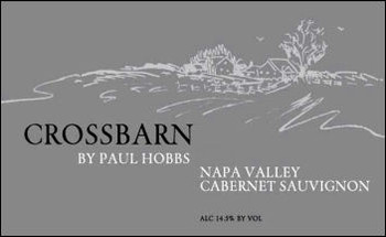 CrossBarn by Paul Hobbs Napa Cabernet CrossBarn by Paul Hobbs Napa Cabernet