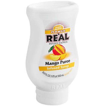 Mango Real Puree Infused Syrup 16.9oz Mango Real Puree Infused Syrup 16.9oz