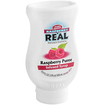 Raspberry Real Puree Infused Syrup 16.9oz Raspberry Real Puree Infused Syrup 16.9oz