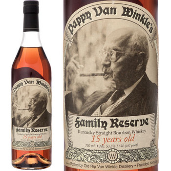 Pappy Van Winkle Family Reserve 15 Year Old Bourbon Whiskey 750ml Pappy Van Winkle Family Reserve 15 Year Old Bourbon Whiskey 750ml