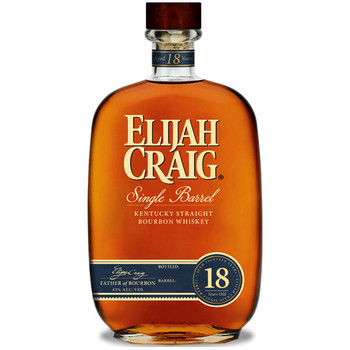 Elijah Craig Single Barrel 18 Year Old Kentucky Straight Bourbon Whiskey 750ml Elijah Craig Single Barrel 18 Year Old Kentucky Straight Bourbon Whiskey 750ml