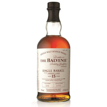 Balvenie 15 Year Old Single Barrel Sherry Cask Single Malt Scotch 750ml Balvenie 15 Year Old Single Barrel Sherry Cask Single Malt Scotch 750ml