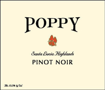Poppy Santa Lucia Highlands Pinot Noir Poppy Santa Lucia Highlands Pinot Noir