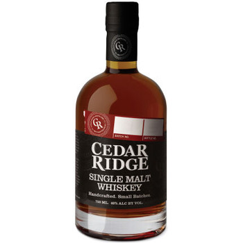 Cedar Ridge Single Malt Whiskey 750ml Cedar Ridge Single Malt Whiskey 750ml