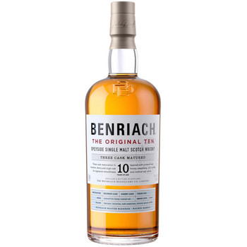 BenRiach Curiositas 10 Year Old Speyside Single Malt Scotch 750ml BenRiach Curiositas 10 Year Old Speyside Single Malt Scotch 750ml