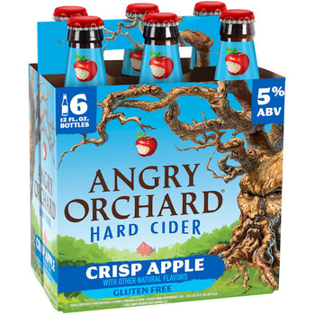 Angry Orchard Crisp Apple Hard Cider 12oz 6 Pack Bottles Angry Orchard Crisp Apple Hard Cider 12oz 6 Pack Bottles