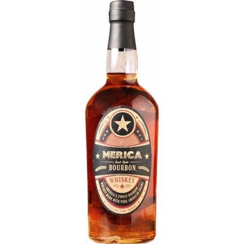 Merica Small Batch Bourbon Whiskey 750ml Merica Small Batch Bourbon Whiskey 750ml