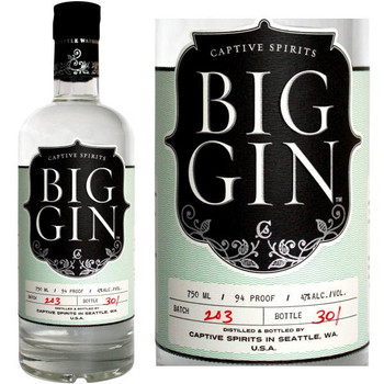 Captive Spirits Big Gin London Dry Gin 1L Captive Spirits Big Gin London Dry Gin 1L