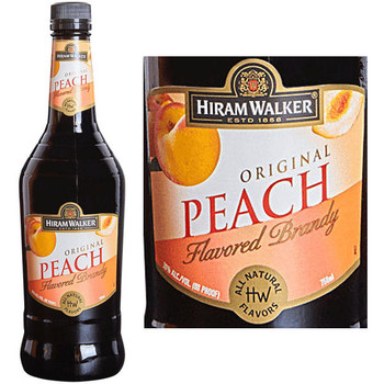 Hiram Walker Peach Flavored Brandy US 1L Hiram Walker Peach Flavored Brandy US 1L