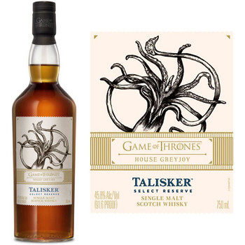 Talisker Select Reserve Game of Thrones House Greyjoy Single Malt Scotch 750ml Talisker Select Reserve Game of Thrones House Greyjoy Single Malt Scotch 750ml