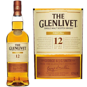 The Glenlivet First Fill 12 Year Old Speyside 750ml The Glenlivet First Fill 12 Year Old Speyside 750ml