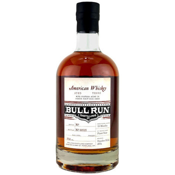Bull Run 10 Year Old Pinot Noir Finish American Whiskey 750ml Bull Run 10 Year Old Pinot Noir Finish American Whiskey 750ml
