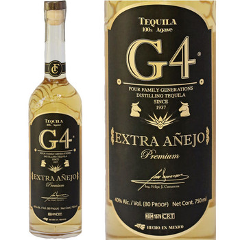 G4 Extra Anejo Tequila 750ml G4 Extra Anejo Tequila 750ml