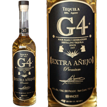 G4 Extra Anejo 55 Tequila 750ml G4 Extra Anejo 55 Tequila 750ml