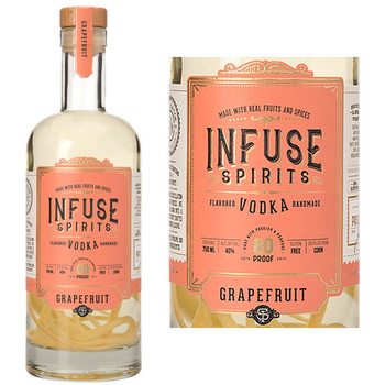 Infuse Spirits Grapefruit Vodka 750ml Infuse Spirits Grapefruit Vodka 750ml