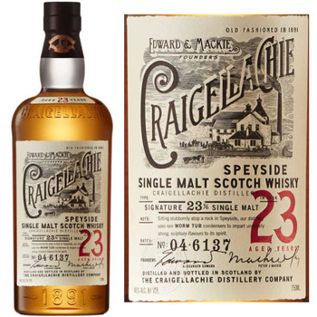 Craigellachie 23 Year Old Single Malt Scotch 750ml Craigellachie 23 Year Old Single Malt Scotch 750ml