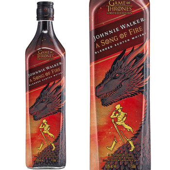 Johnnie Walker A Song of Fire Game Of Thrones Blended Scotch 750ml Johnnie Walker A Song of Fire Game Of Thrones Blended Scotch 750ml