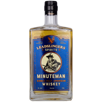 Leadslingers Minuteman Single Malt American Whiskey 750ml Leadslingers Minuteman Single Malt American Whiskey 750ml