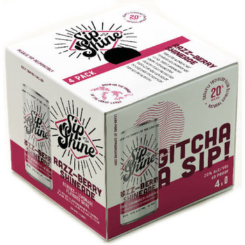 Sip Shine Razz-Berry Shineade Ready-To-Drink 4-Pack 200ml Cans Sip Shine Razz-Berry Shineade Ready-To-Drink 4-Pack 200ml Cans
