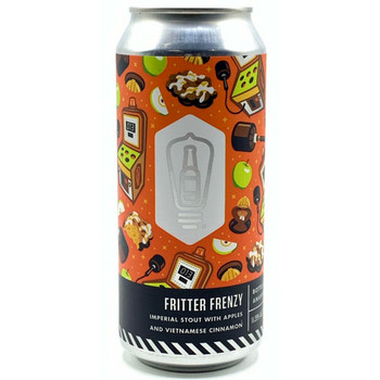Bottle Logic Fritter Frenzy Imperial Stout w/ Apples & Vietnamese Cinnamon 16oz Can Bottle Logic Fritter Frenzy Imperial Stout w/ Apples & Vietnamese Cinnamon 16oz Can